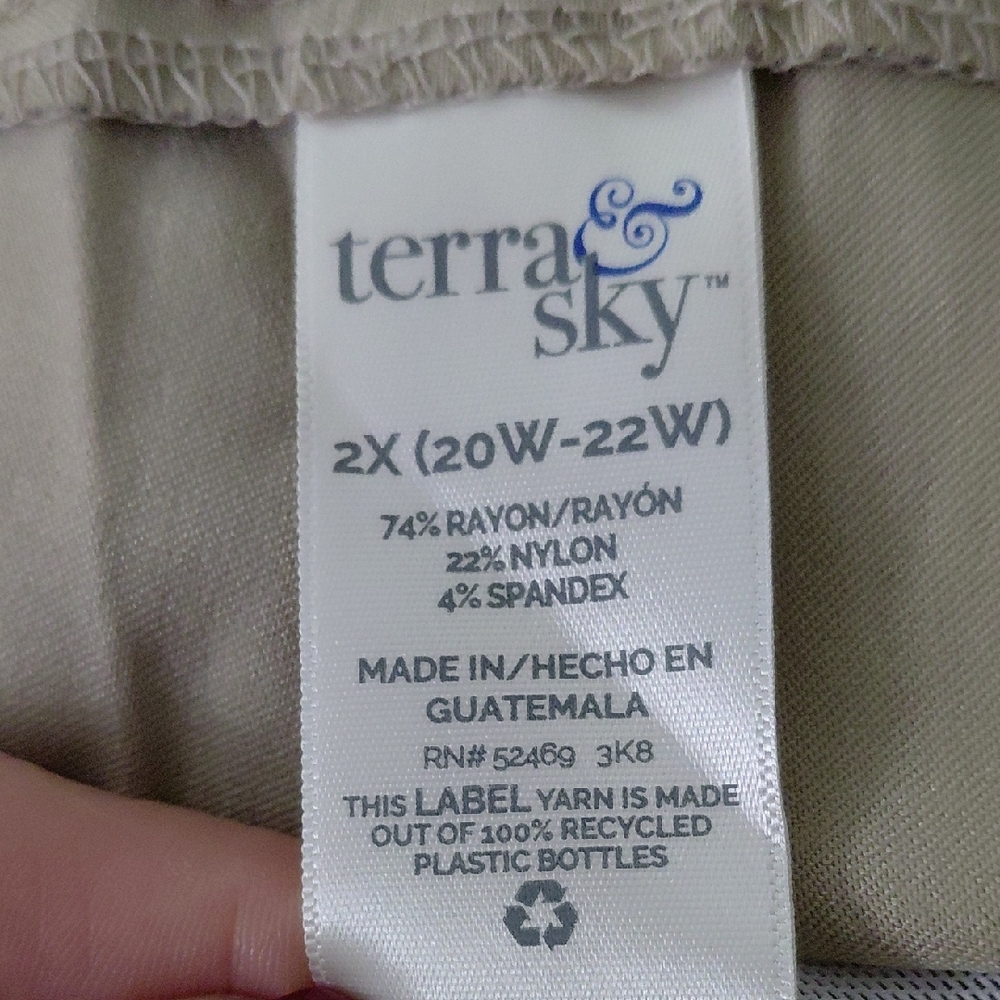 Terra & Sky Beige Pants